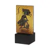 Szklana statuetka św. Florian 12 cm - prezent dla strażaka