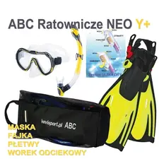 ABC nurkowe NEO Y+ ( maska, fajka, płetwy