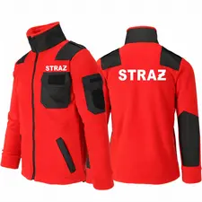 Polar strażacki z haftem STRAŻ