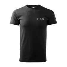 Koszulka strażacka t-shirt STRAŻ haft