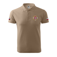 Koszulka strażacka polo OSP piaskowa