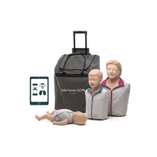 Zestaw – fantomy Laerdal Little Family QCPR + defibrylator szkoleniowy Shenzhen XFT-120C+