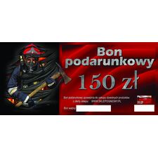 Bon podarunkowy 150 zł dla strażaka – prezent na każdą okazję