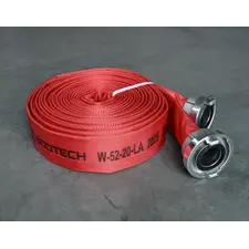 Wąż tłoczny W-52-20-ŁA PCV CNBOP czerwony