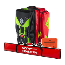Zestaw PSP R1 w plecaku (KSRG 02.2026) z szynami Kramera
