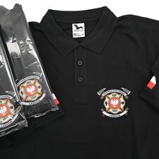 Koszulka strażacka z własnym logo - nadruk OSP, PSP, MDP, DDP