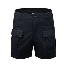 Helikon-Tex czarne spodenki Cargo - spodenki taktyczne EDC Ripstop