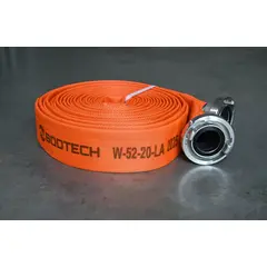 Wąż tłoczny W-52-20-ŁA PCV CNBOP pomarańczowy