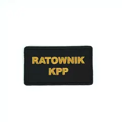 Naszywka Ratownik KPP – strażacka, profesjonalna