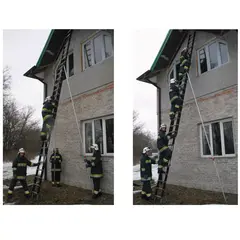Drabina dwuprzęsłowa, trzyosobowa ZS 2100/3