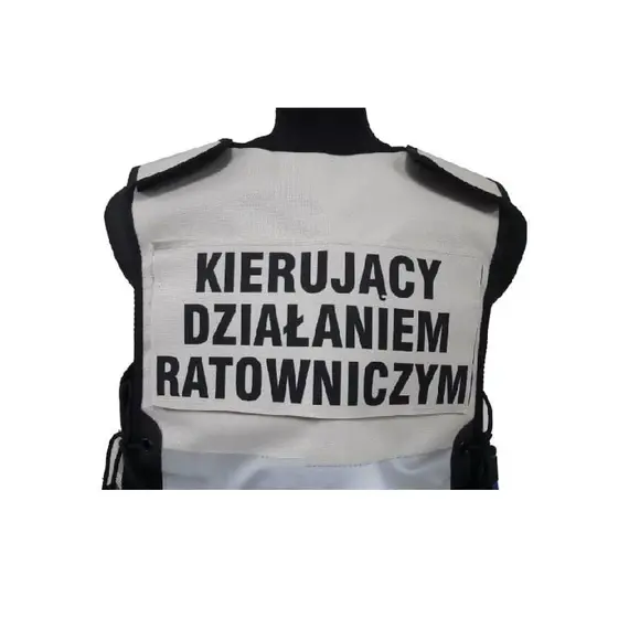Kamizelka straż KDR kierujący działaniem ratowniczym poziom interwencyjny