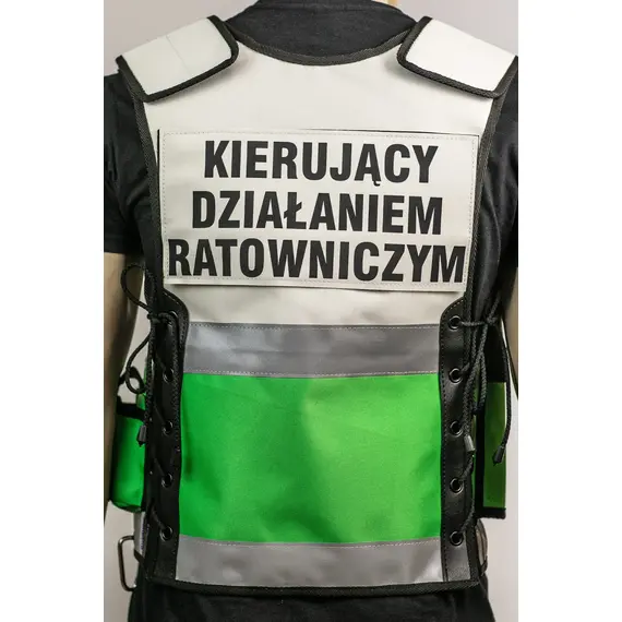 Kamizelka straż KDR kierujący działaniem ratowniczym poziom taktyczny