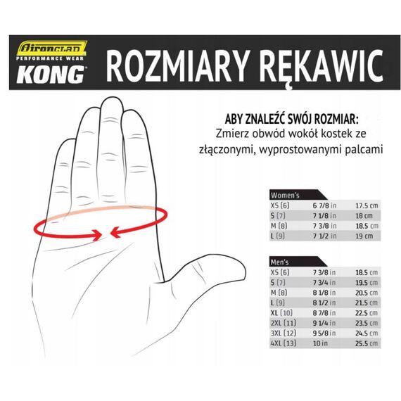 Rękawice techniczne KONG DECK CREW WATERPROOF A7 IVE