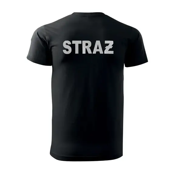 Koszulka strażacka t-shirt STRAŻ haft
