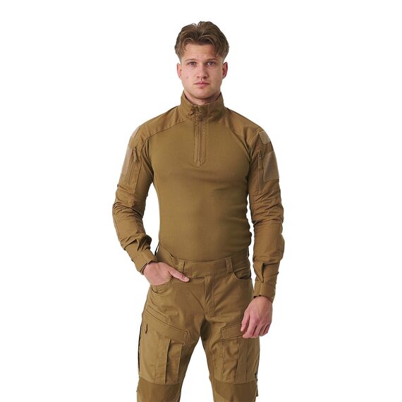 Bluza strażacka piaskowa MCDU Combat Shirt - NyCo Ripstop - Coyote Helikon
