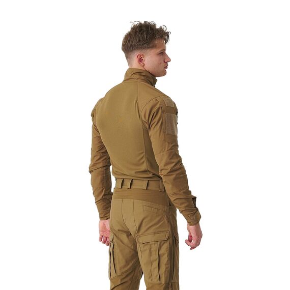 Bluza strażacka piaskowa MCDU Combat Shirt - NyCo Ripstop - Coyote Helikon