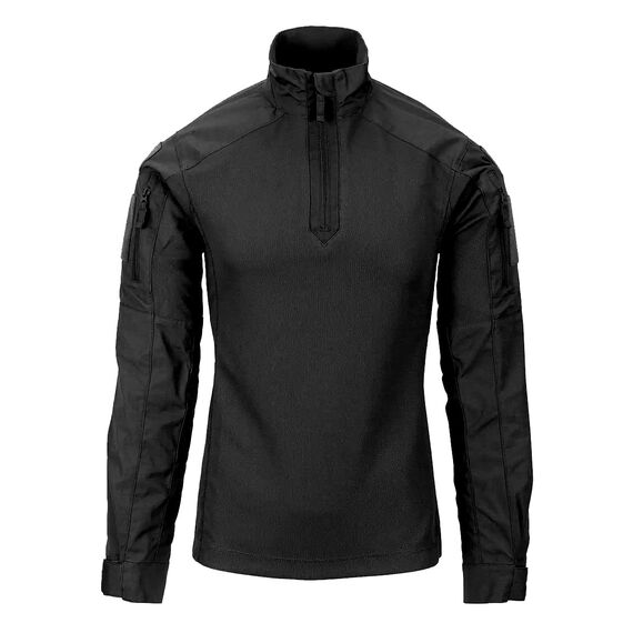 Bluza bojowa czarna MCDU Combat Shirt – NyCo Ripstop - taktyczna bluza strażacka -Helikon