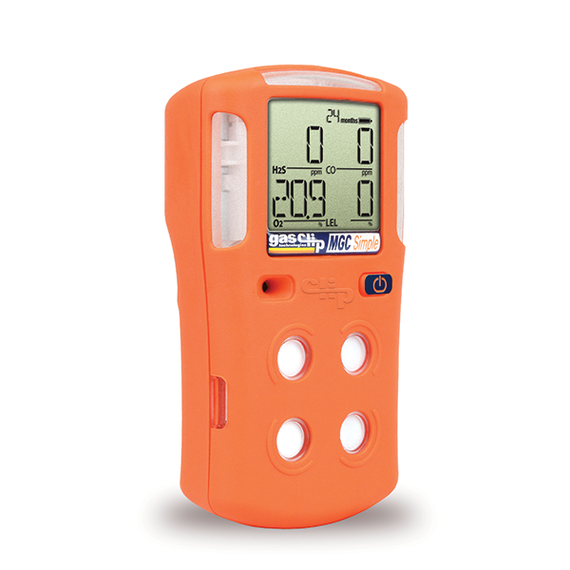 Detektor wielogazowy MULTI GAS CLIP SIMPLE (MGC-S) 2 letni