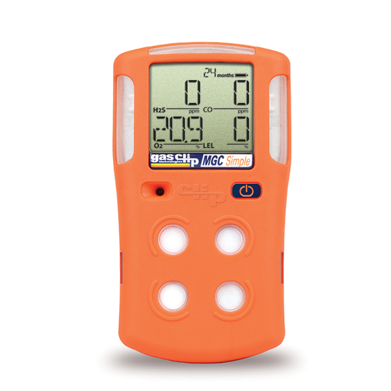 Detektor wielogazowy MULTI GAS CLIP SIMPLE (MGC-S) 2 letni