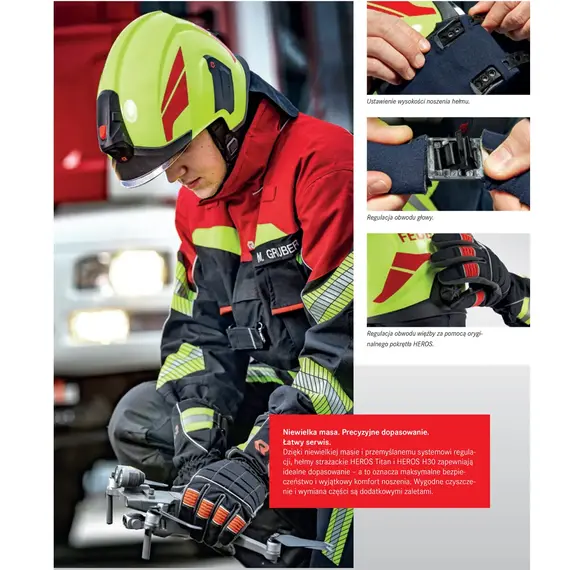 Hełm strażacki ROSENBAUER Heros Titan
