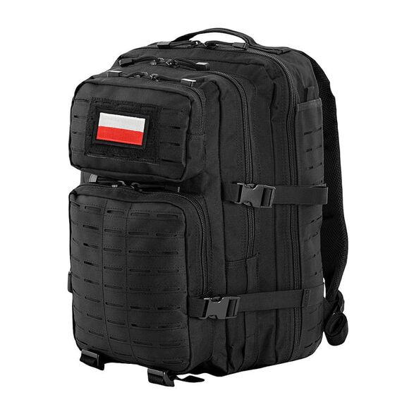 Plecak Large Assault Pack Laser Cut Black M-Tac