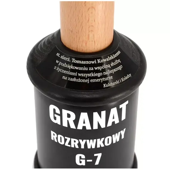 Wódka Dębowa Polska granat rozrywkowy poj. 0,7l. 40%