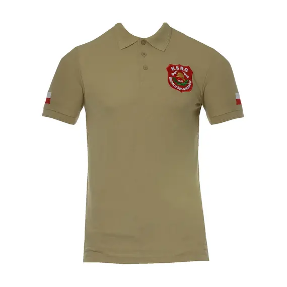 Koszulka strażacka polo z haftowanym logo