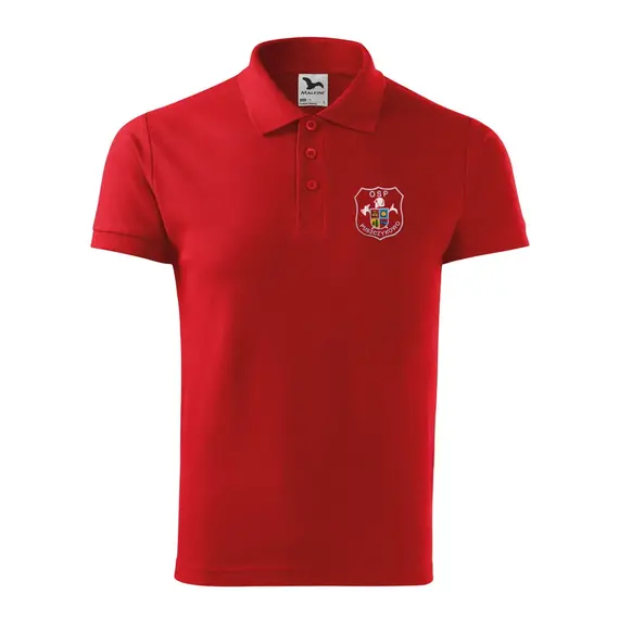 Koszulka strażacka polo z haftowanym logo