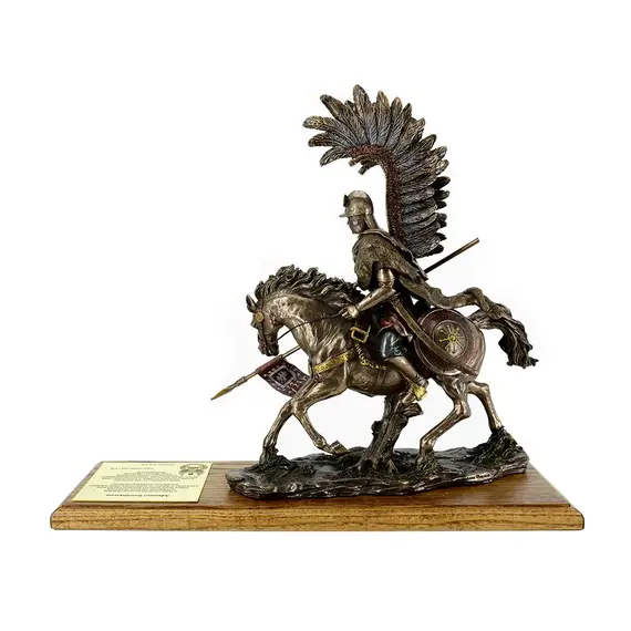 Statuetka HUSARZA - ekskluzywny prezent dla żołnierza i pasjonata historii wojskowej