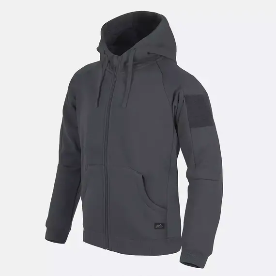 Bluza Urban TACTICAL HOODIE LITE (FULLZIP)® HELIKON szara
