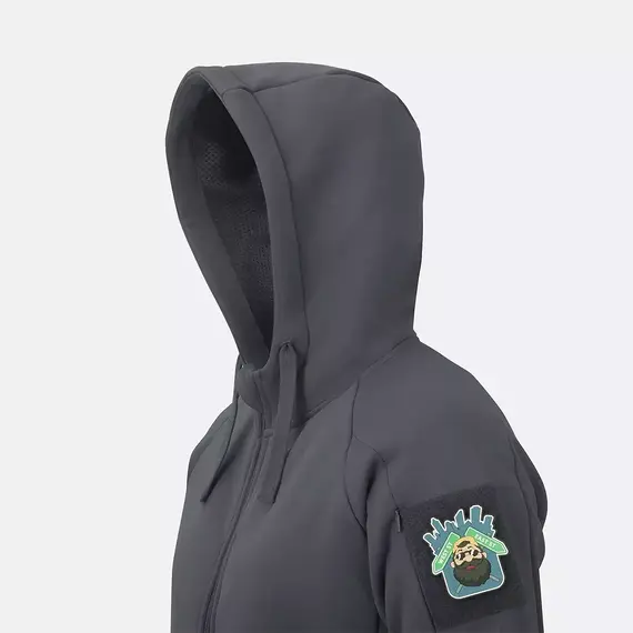 Bluza Urban TACTICAL HOODIE LITE (FULLZIP)® HELIKON szara