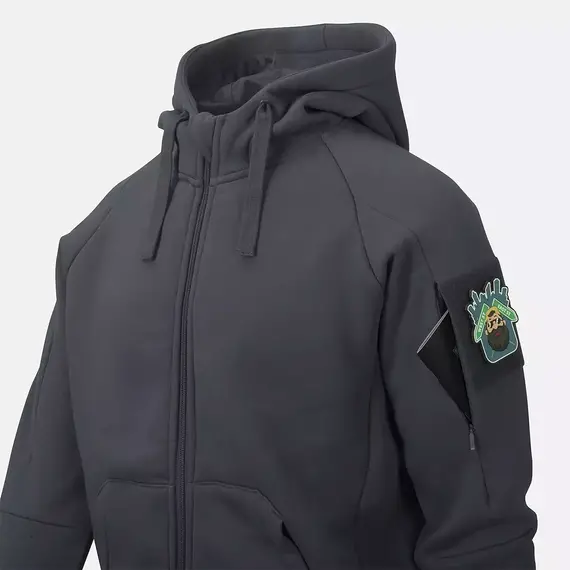 Bluza Urban TACTICAL HOODIE LITE (FULLZIP)® HELIKON szara