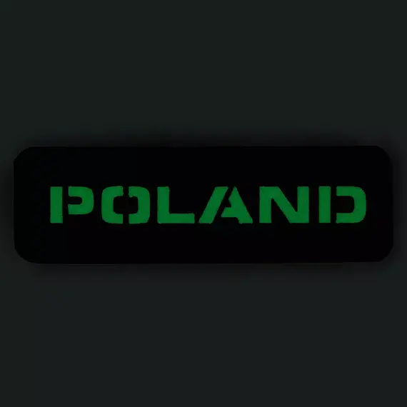 Naszywka Poland 25х80 Laser Cut