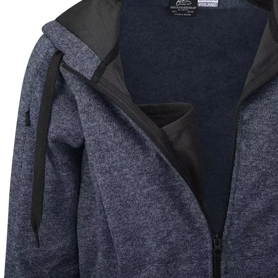 Bluza z kapturem Helikon Covert Tactical Hoodie Melange Blue