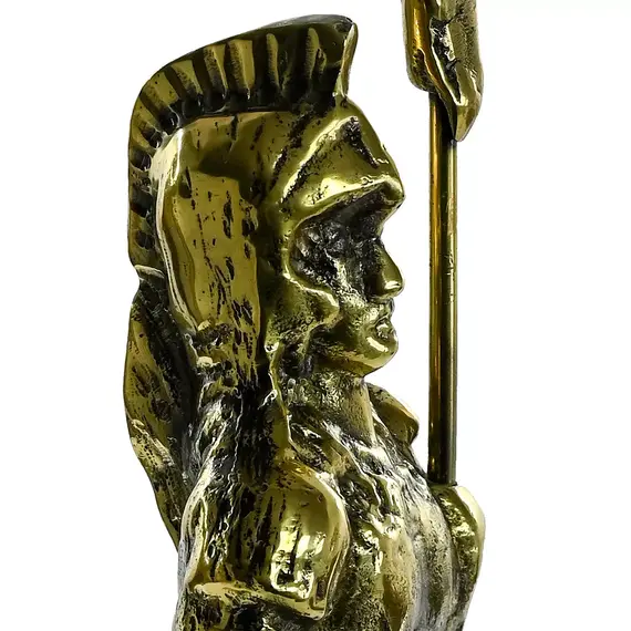 Statuetka św. Floriana mosiężna 38 cm - 760 MOS