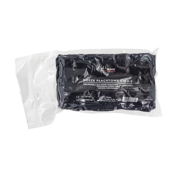 Lekkie nosze płachtowe Black Front SOFT