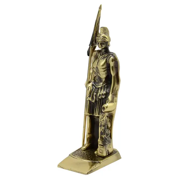 Statuetka mosiężna św. Florian 23,5 cm