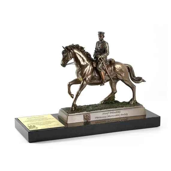 Statuetka Józef Piłsudski na koniu