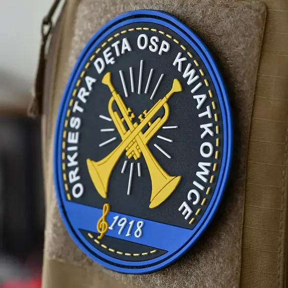 Naszywki strażackie PCV – trwałe, personalizowane z logo jednostki