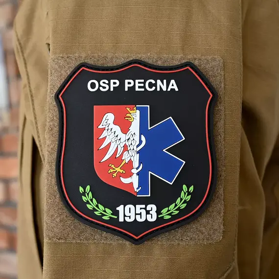Naszywki strażackie PCV – trwałe, personalizowane z logo jednostki