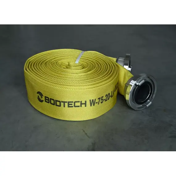 Wąż tłoczny W-75-20-ŁA PCV CNBOP żółty