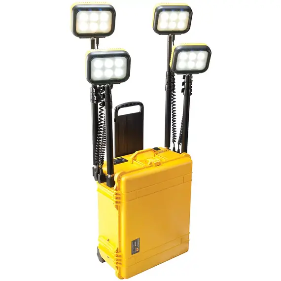 PELI 9470 RALS - najaśnica z masztem 208 cm, LED 24 000 lm, czarna