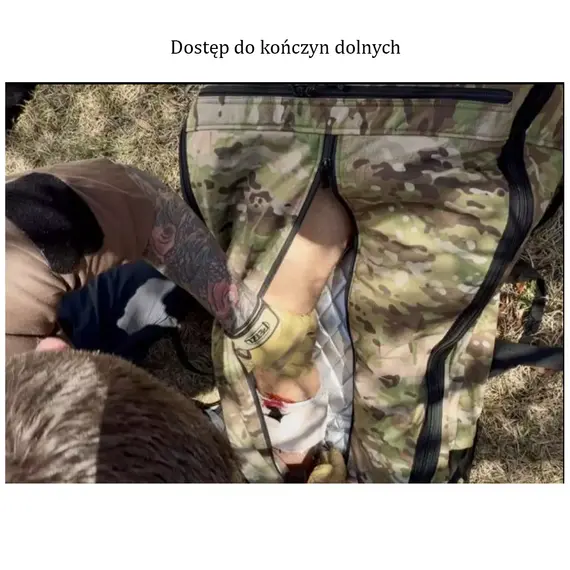 Śpiwór ratowniczy H.E.A.T.™ - ochrona przed hipotermią i transport poszkodowanego