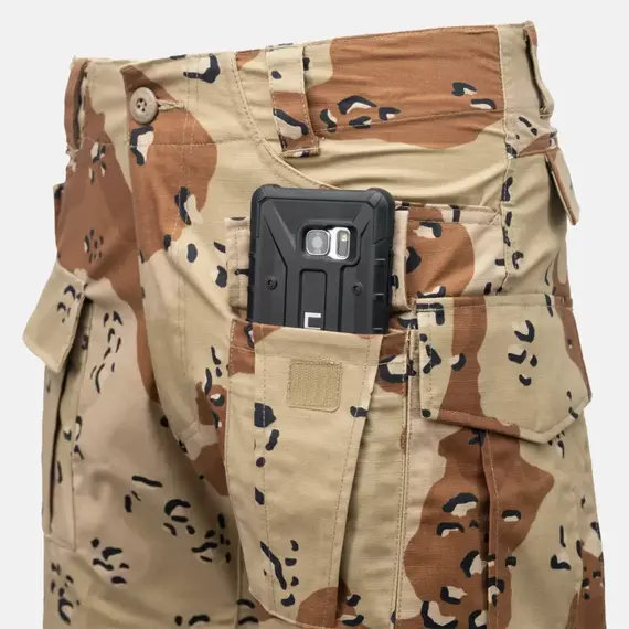 Helikon-Tex piaskowe spodenki Cargo - spodenki taktyczne EDC Ripstop
