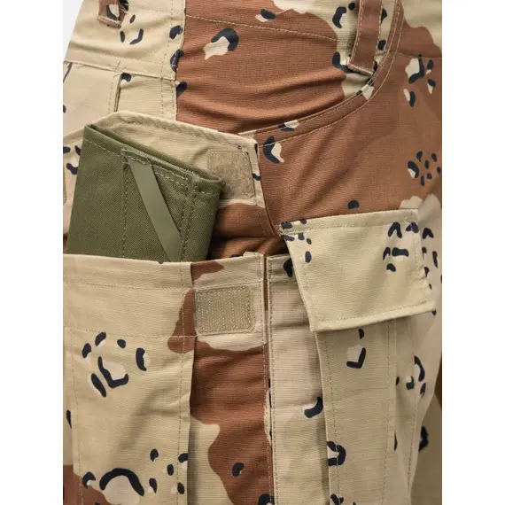 Helikon-Tex czarne spodenki Cargo - spodenki taktyczne EDC Ripstop