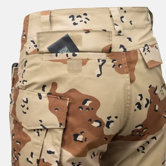Helikon-Tex czarne spodenki Cargo - spodenki taktyczne EDC Ripstop