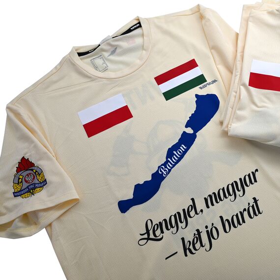 Koszulka strażacka z własnym logo - nadruk OSP, PSP, MDP, DDP