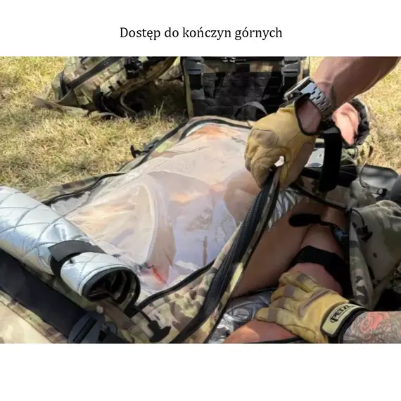 Śpiwór ratowniczy ochrona przed hipotermią