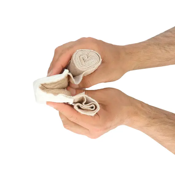 Opatrunek uciskowy z aktywną kompresją i modułem do pakowania ran (wound packing) A.C.T. Bandage™