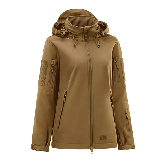 Kurtka softshell strażacka damska M-Tac Soft Shell Lady – piaskowy / Coyote
